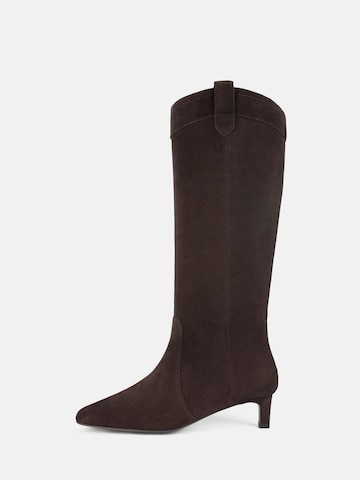 Boots 'THE RIGHT TO BE FREE' L37 HANDMADE SHOES en marron : devant