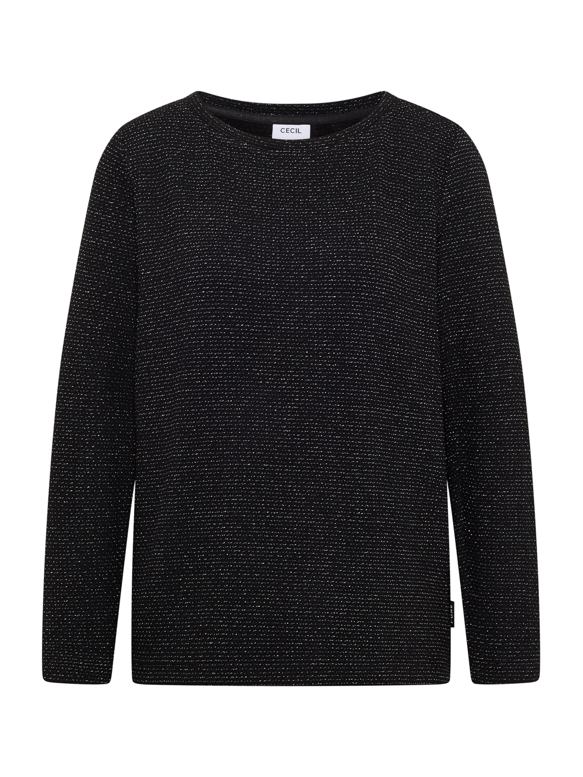 melns CECIL T-Krekls: no priekšpuses