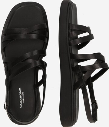 VAGABOND SHOEMAKERS Sandalen met riem 'CONNIE' in Zwart
