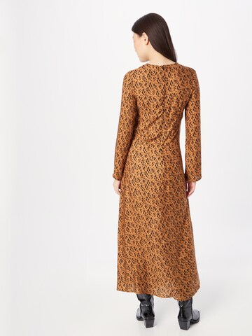 Bizance Paris - Vestido 'RITA' en marrón