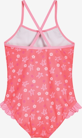 PLAYSHOES Swimsuit 'Hawaii' in Pink