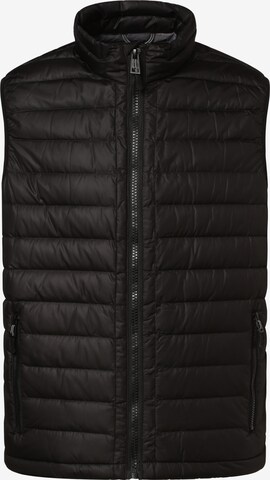 Nils Sundström Vest in Black: front