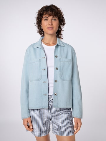 Sublevel Between-Season Jacket in Blue: front