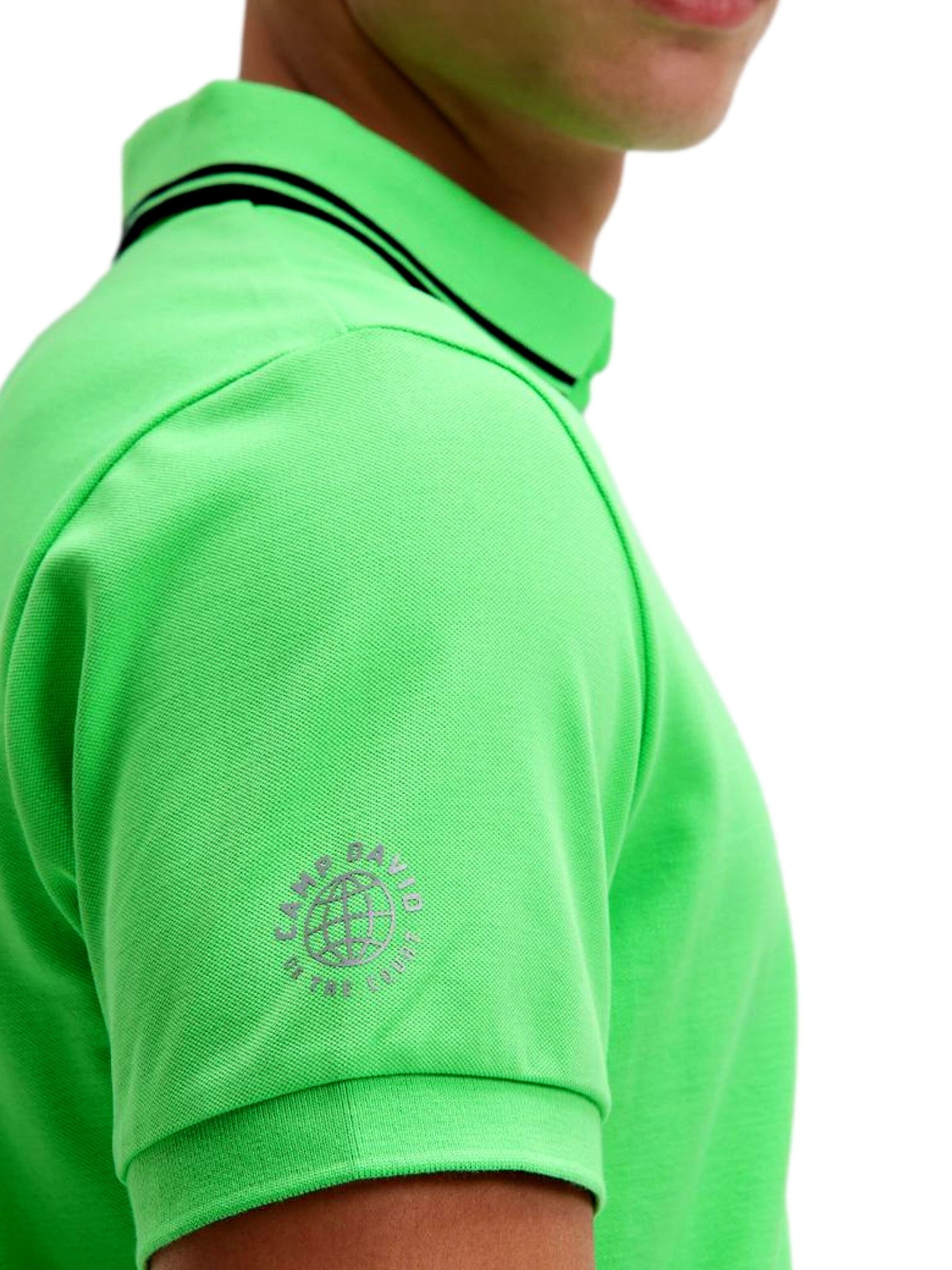 T-Shirt 'Game.Set.Match' CAMP DAVID en vert