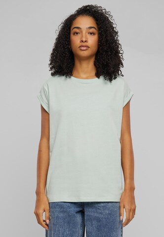 Urban Classics Shirt in Groen: voorkant