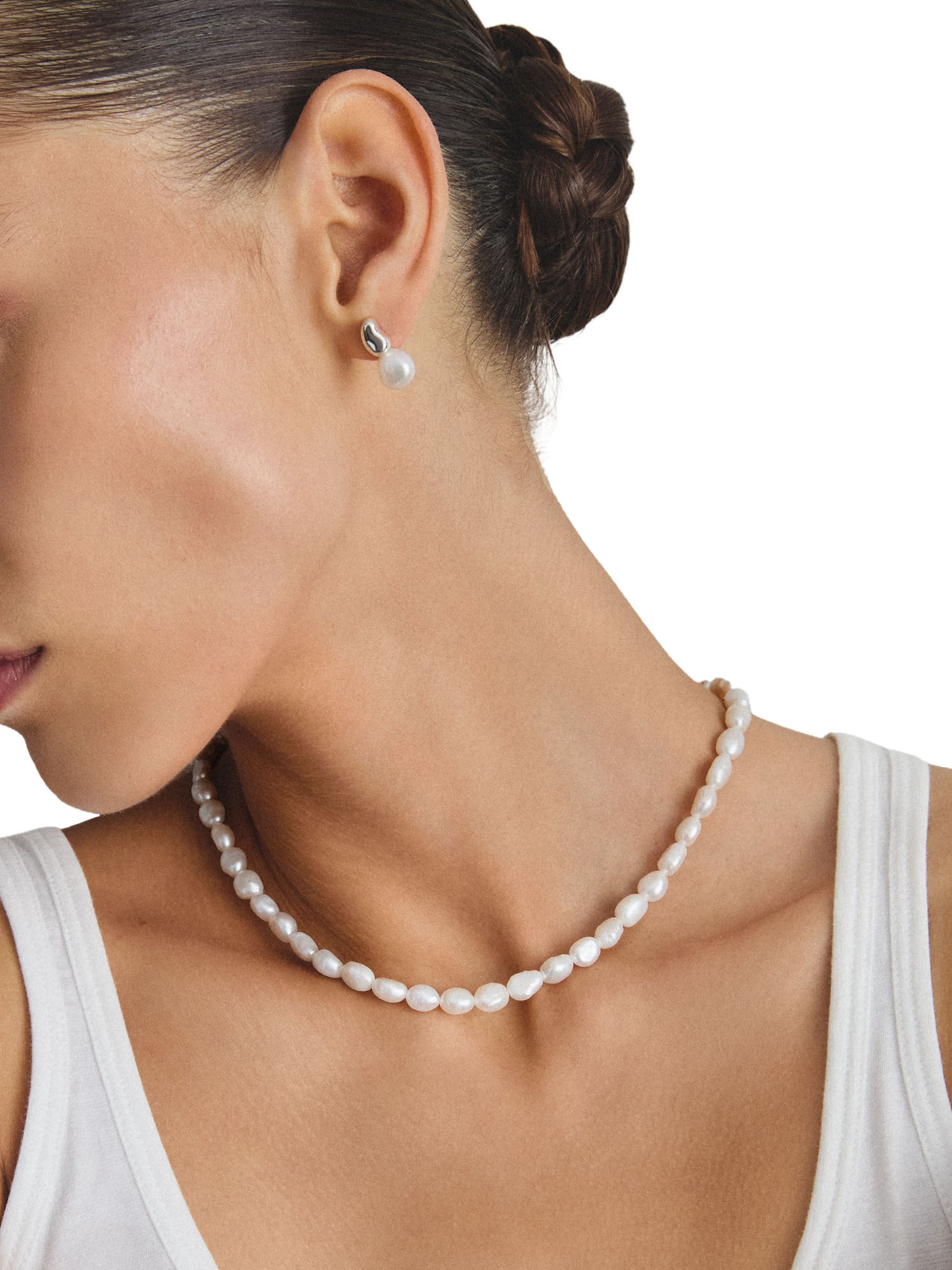 Thomas Sabo Perlenkette in Silber
