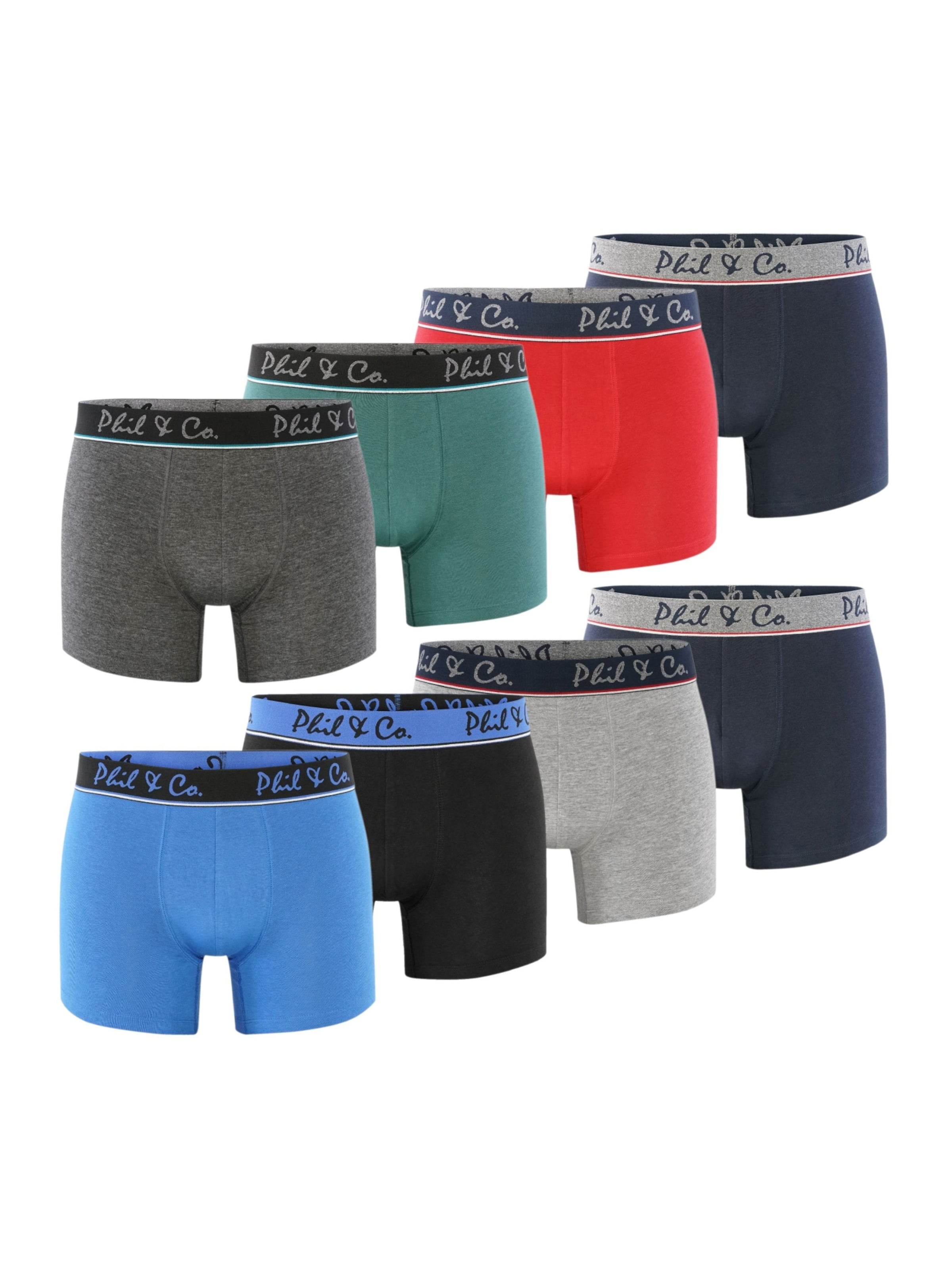 Phil & Co. Berlin Boxer shorts in Mixed colours: front