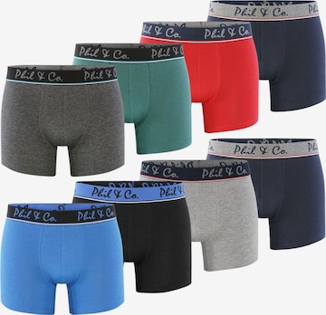 Phil & Co. Berlin Boxershorts in Gemengde kleuren: voorkant