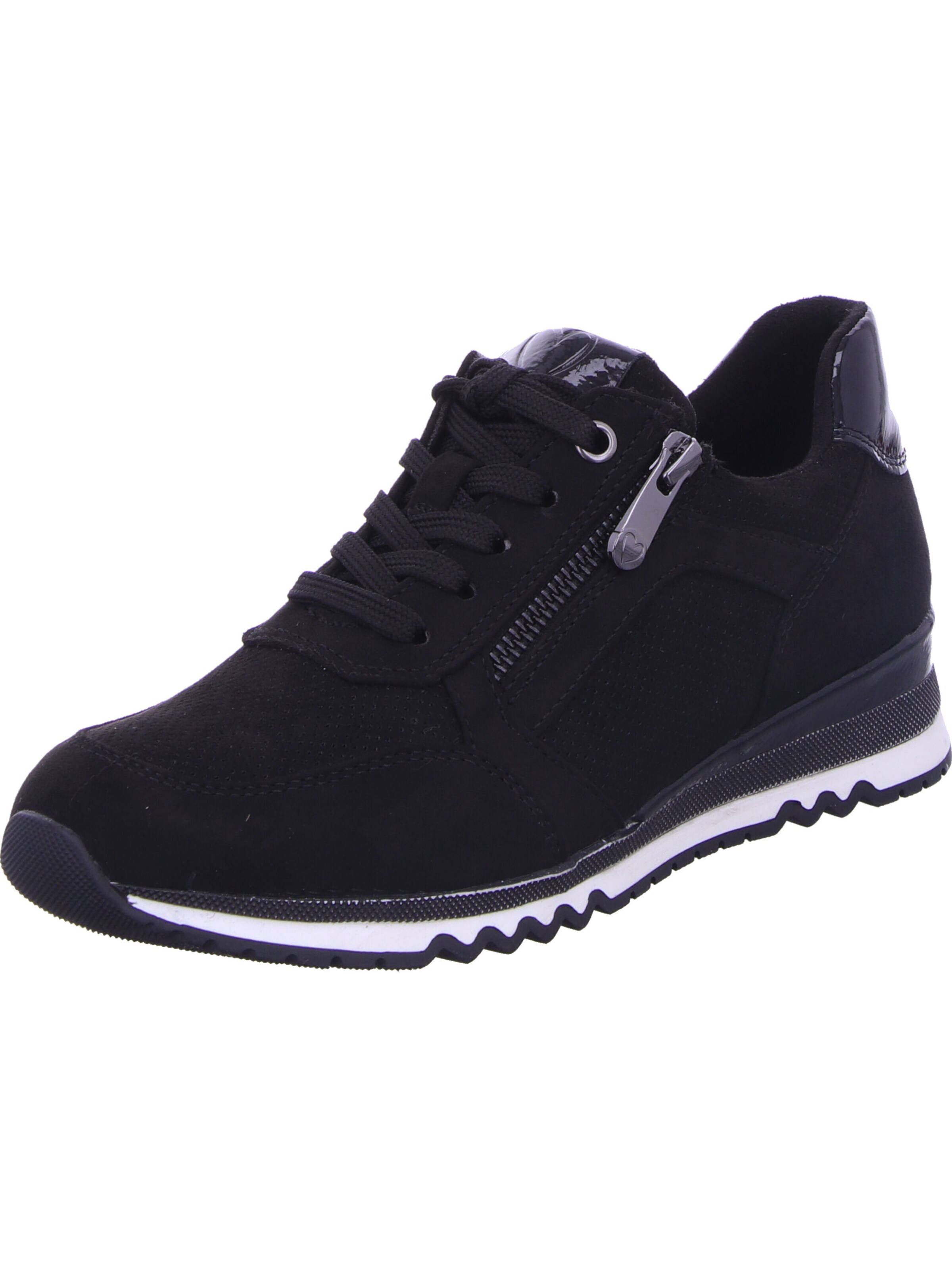 MARCO TOZZI Lace-Up Shoes in Black: front