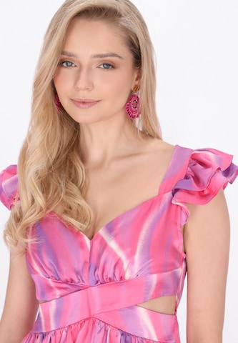 Robe d’été 'Festival' IZIA en rose