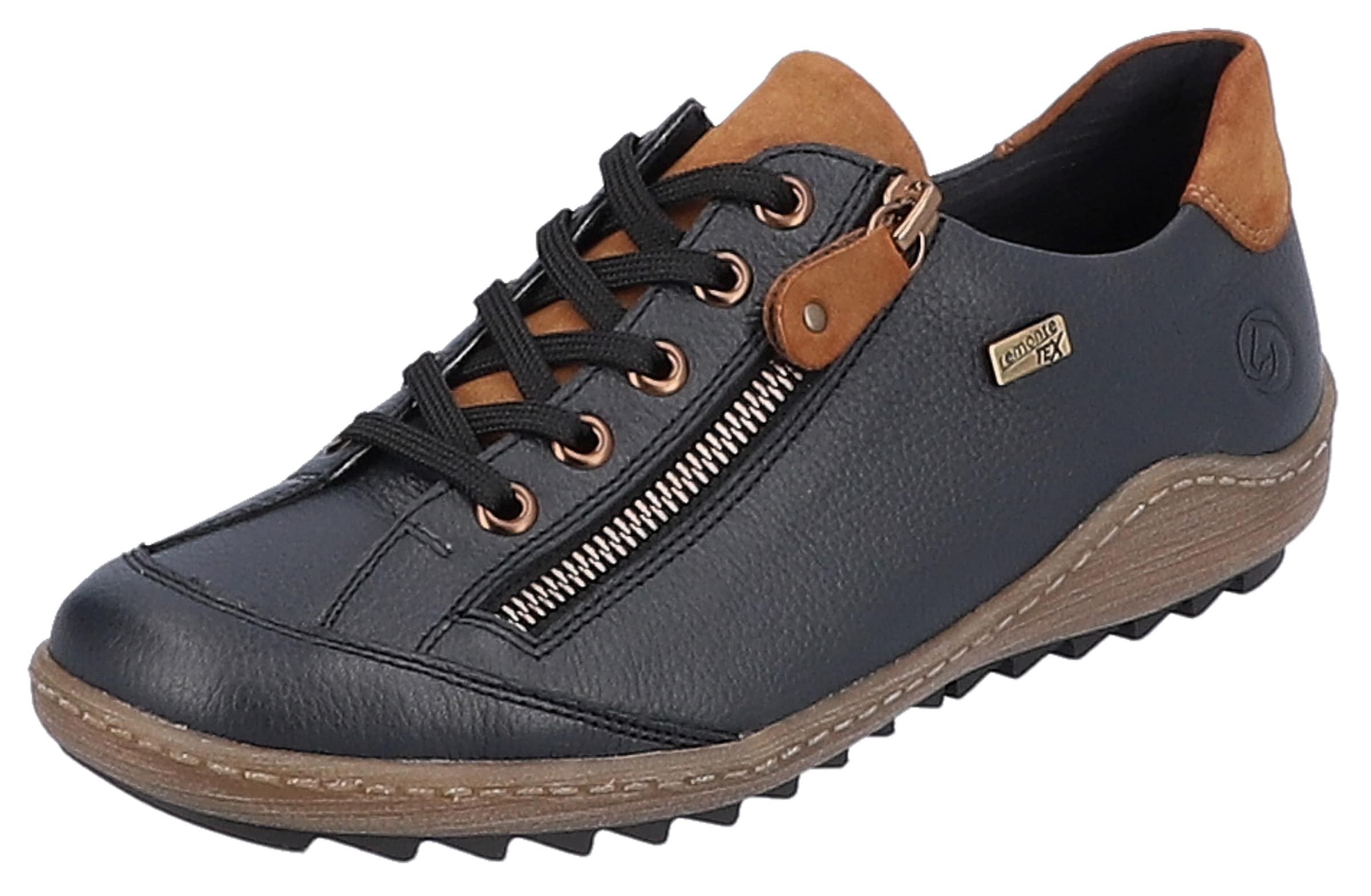 Chaussure de sport à lacets 'R1402' REMONTE en noir : devant