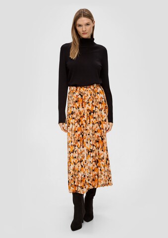 s.Oliver BLACK LABEL Skirt in Orange