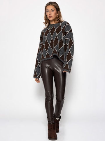 SASSYCLASSY Oversizepullover‌‌‌ in Grau
