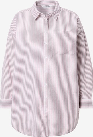 Studio Untold Blouse in Purple: front