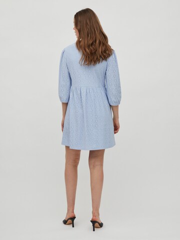 VILA Košeľové šaty 'Kawa' - Modrá