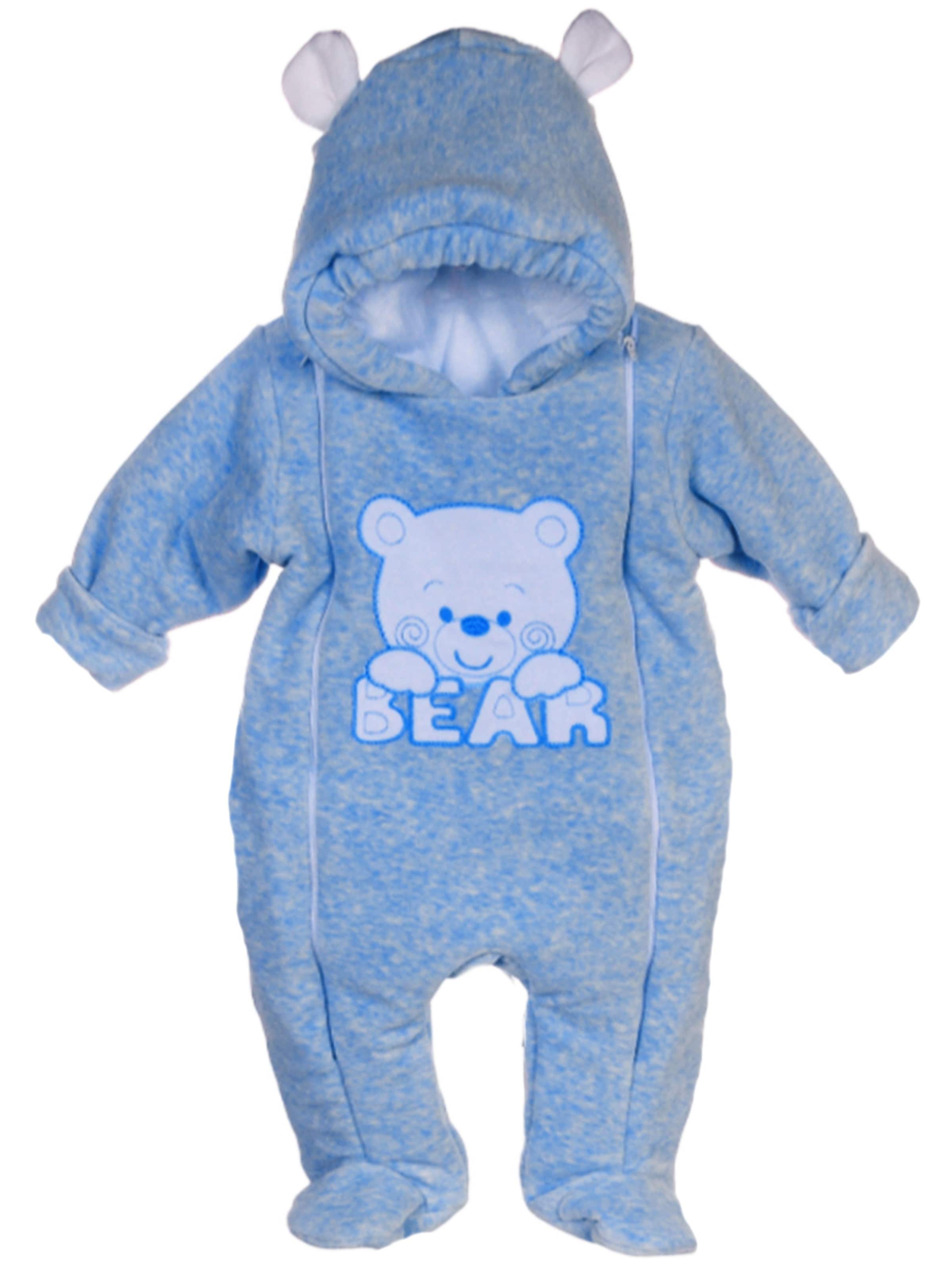 La Bortini Overall‌‌‌‌‌‌ in Blau: Vorderseite