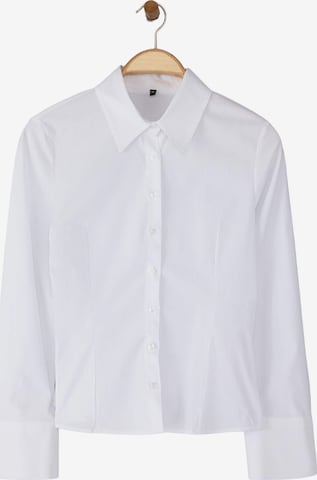 Trendyol - Blusa en blanco: frente
