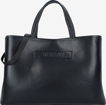 REPLAY Handbag in Black: front