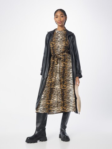 King Louie Shirt Dress in Brown