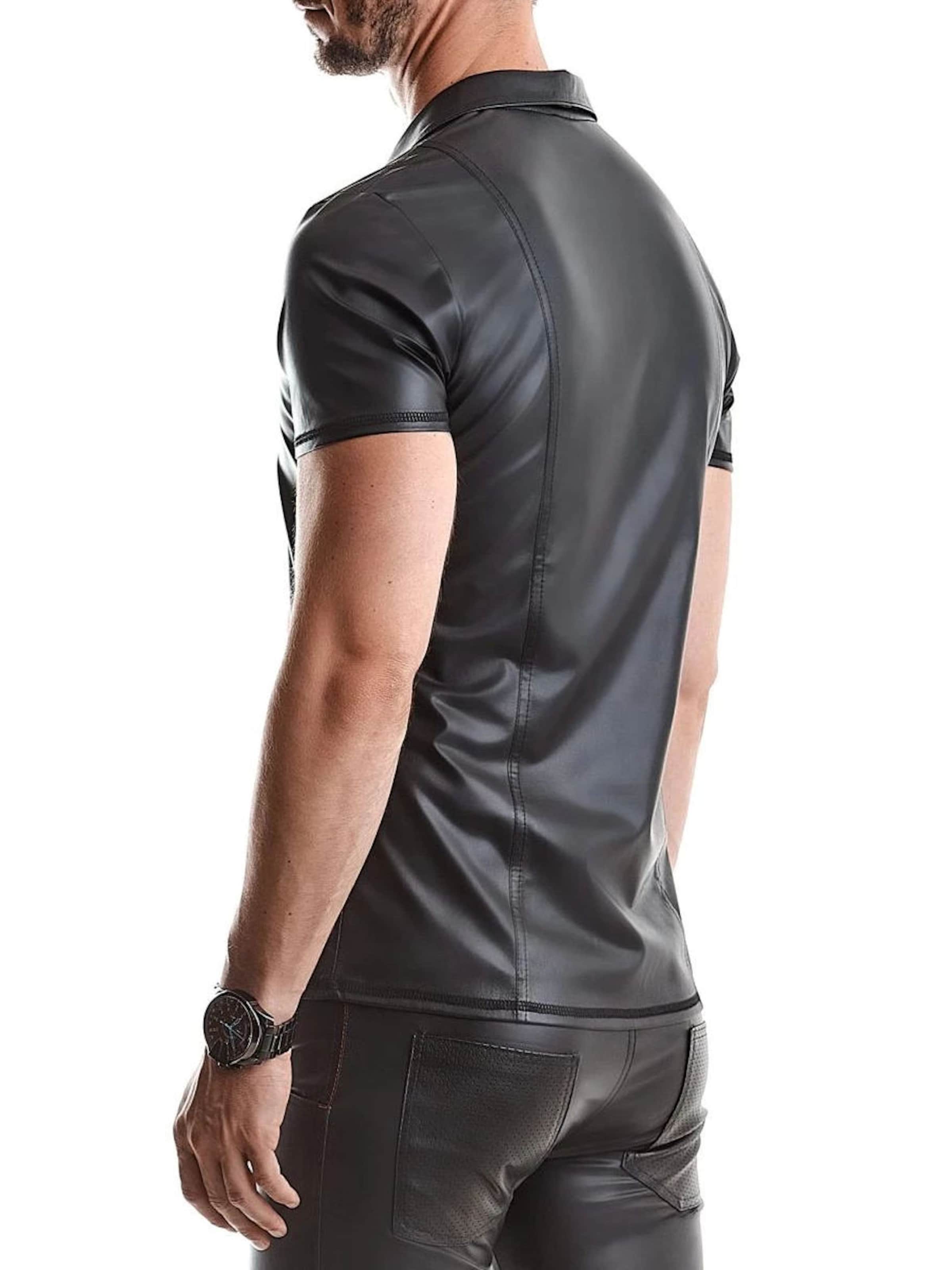 Regnes Fetish Planet Shirt 'Romano' in Black