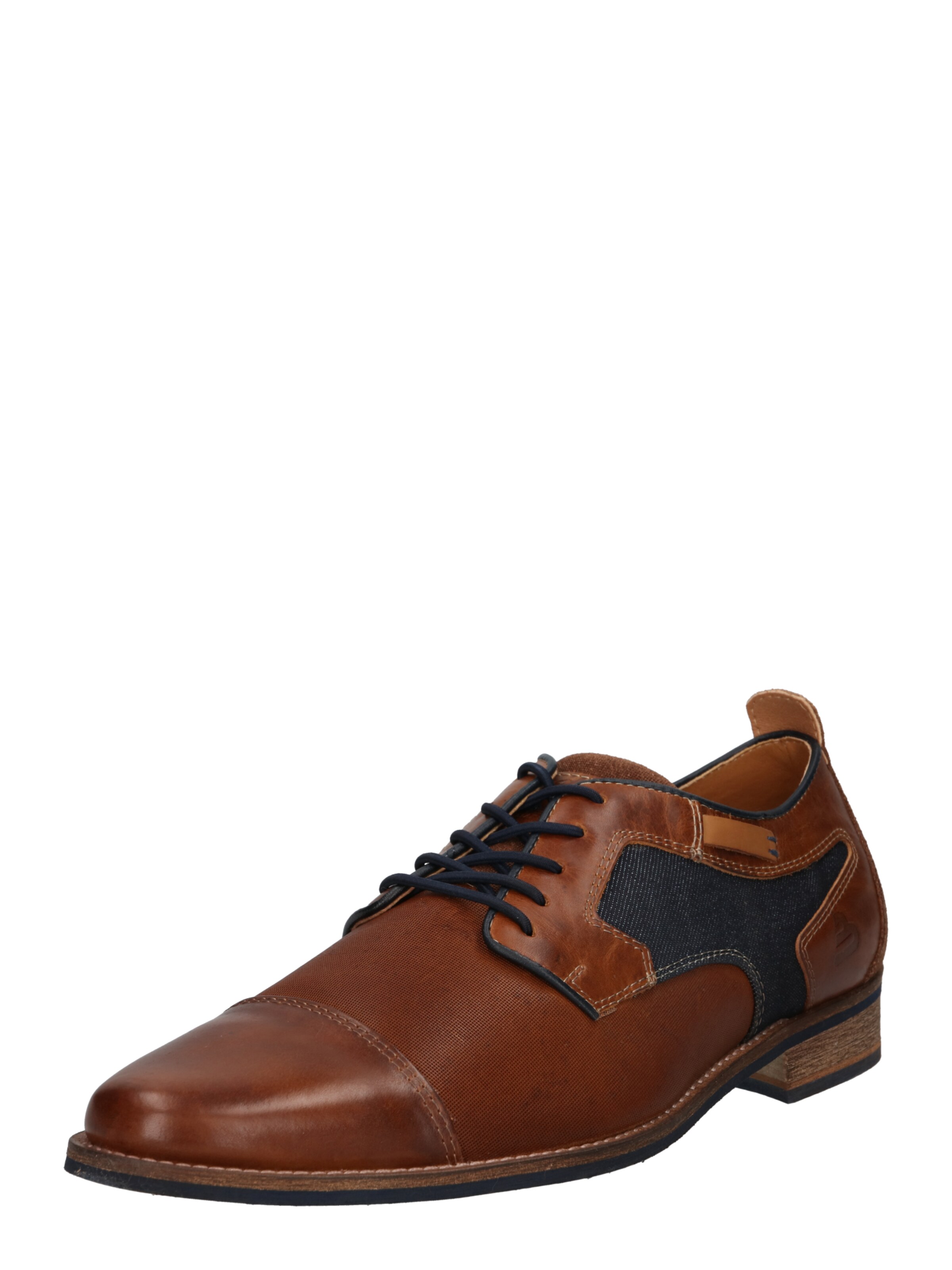 BULLBOXER Lace-up shoe in Brown: front
