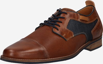 BULLBOXER Lace-Up Shoes in Dark blue / Cognac, Item view