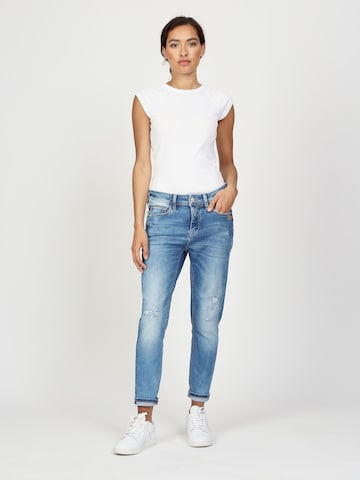 Gang Loose fit Jeans '94AMELIE CROPPED ' in Blue