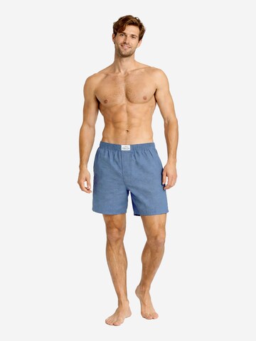 Boxers 'Classic American Style ' Lakeford & Sons en bleu : devant