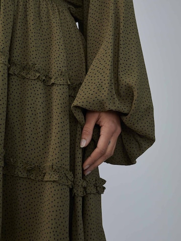 Robe-chemise 'Fabrice' LeGer by Lena Gercke en vert