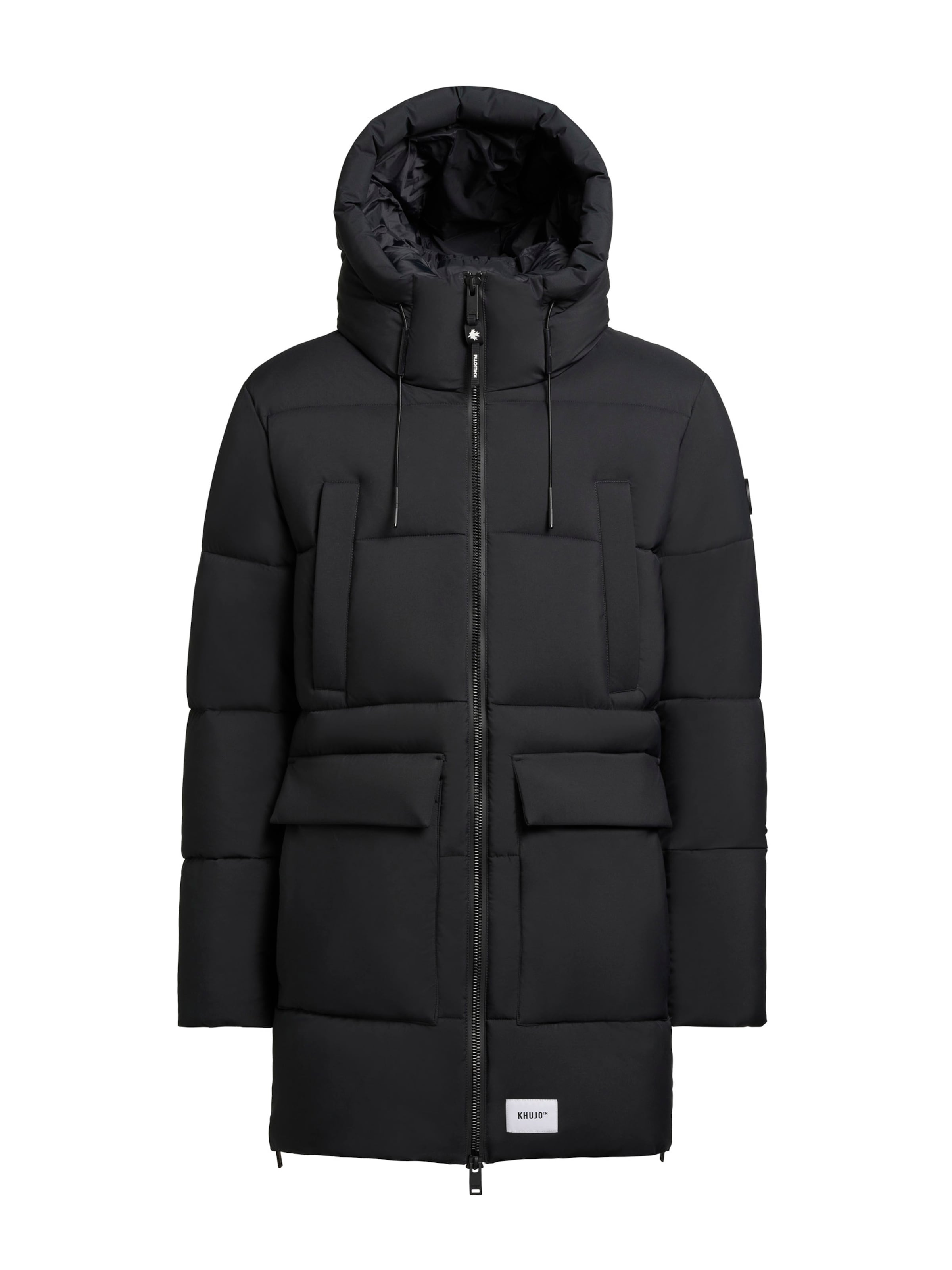 khujo Vinterjakke 'Welm' i grå: forside