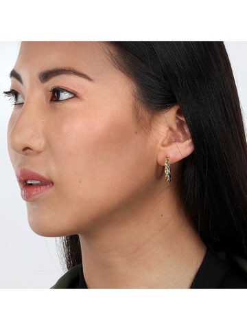 CHRIST Ohrringe in Gelb