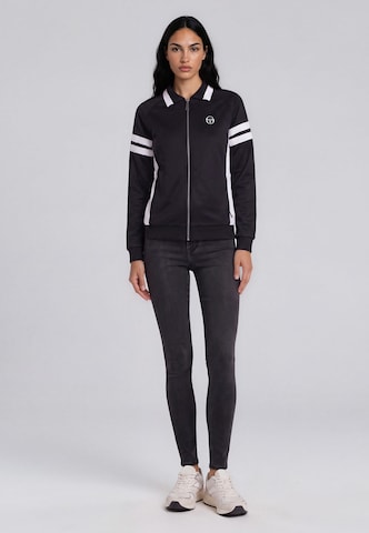 Sergio Tacchini Sweatvest 'Donatello' in Zwart