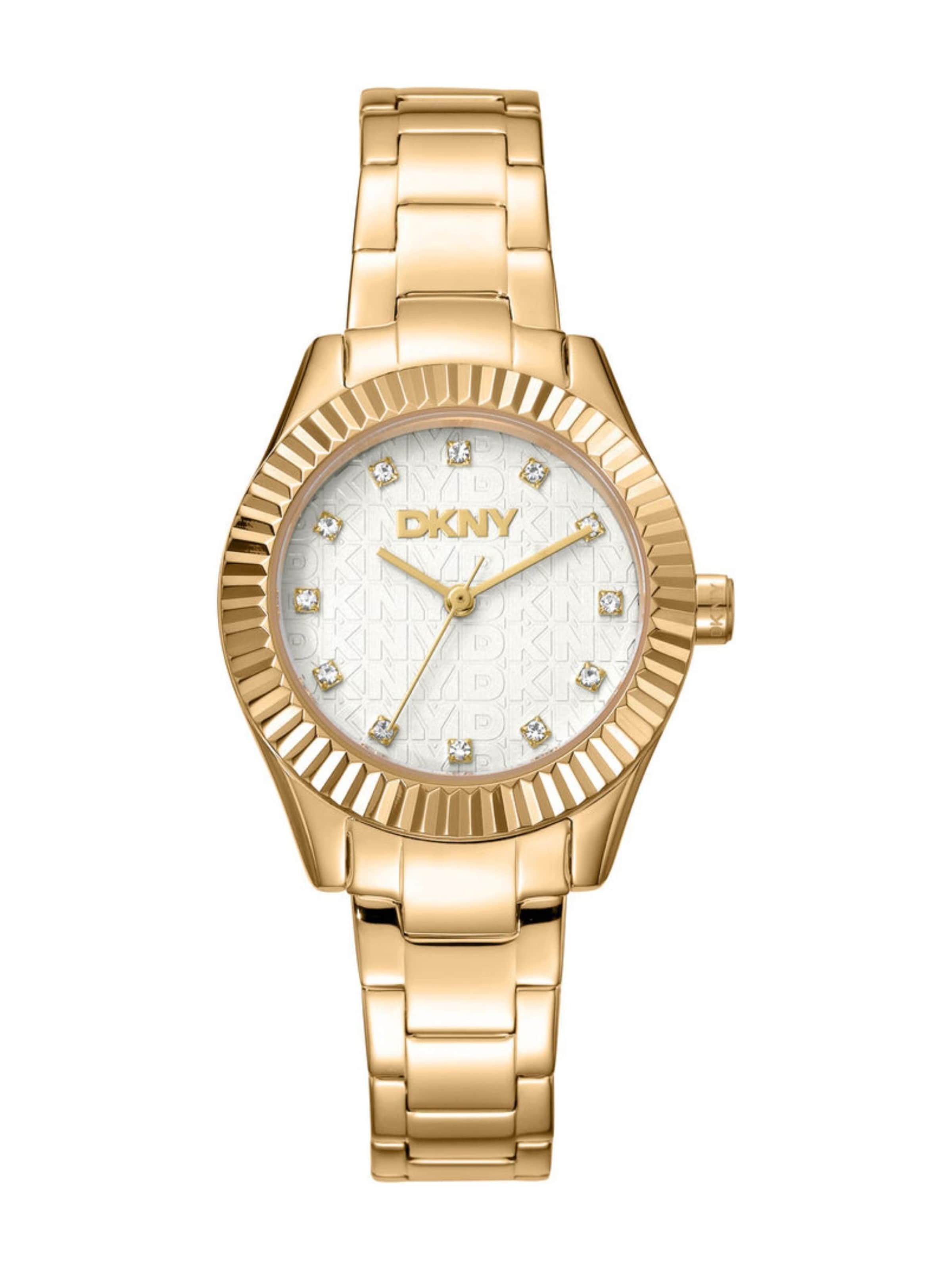 DKNY Analog Watch 'Chambers Glitz' in Gold, Item view