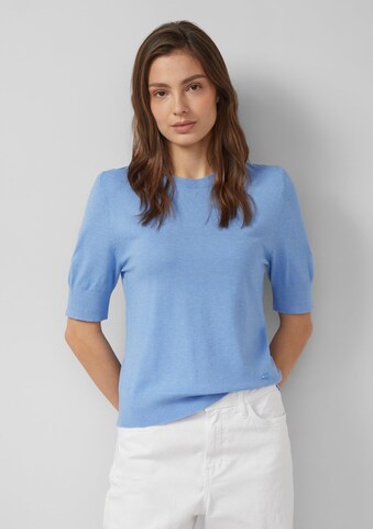 s.Oliver Sweater in Blue: front