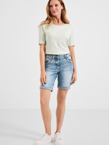 CECIL Loosefit Jeans 'Scarlett' in Blau