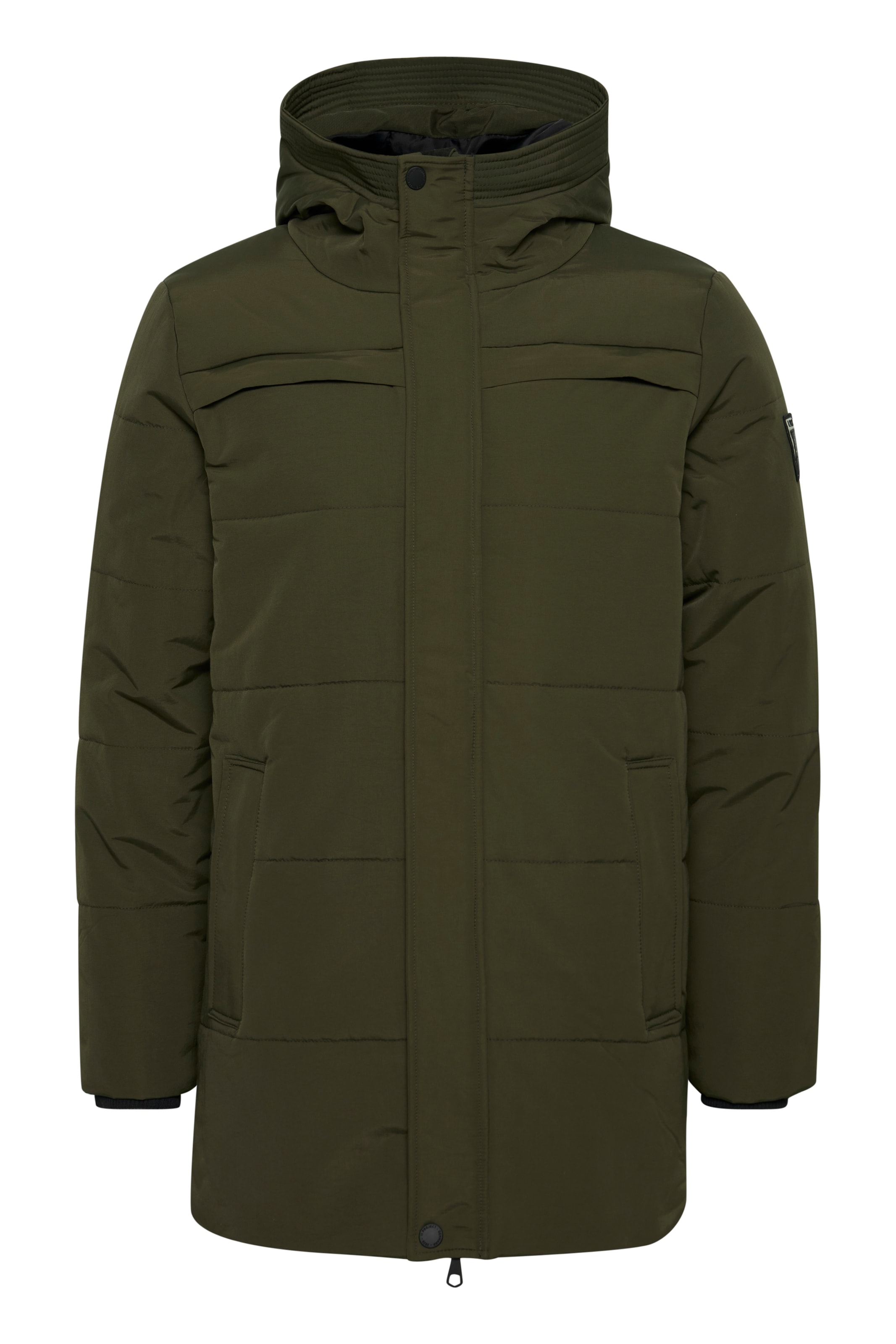 Parka invernale 'Braga' di 11 Project in verde: frontale