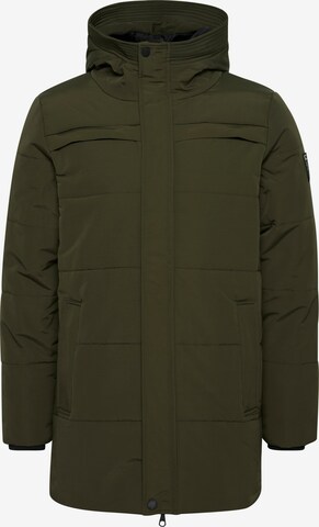 11 Project Winter Parka 'Braga' in Green: front