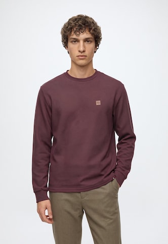 INDICODE JEANS Sweatshirt 'Zarside' in Brown: front