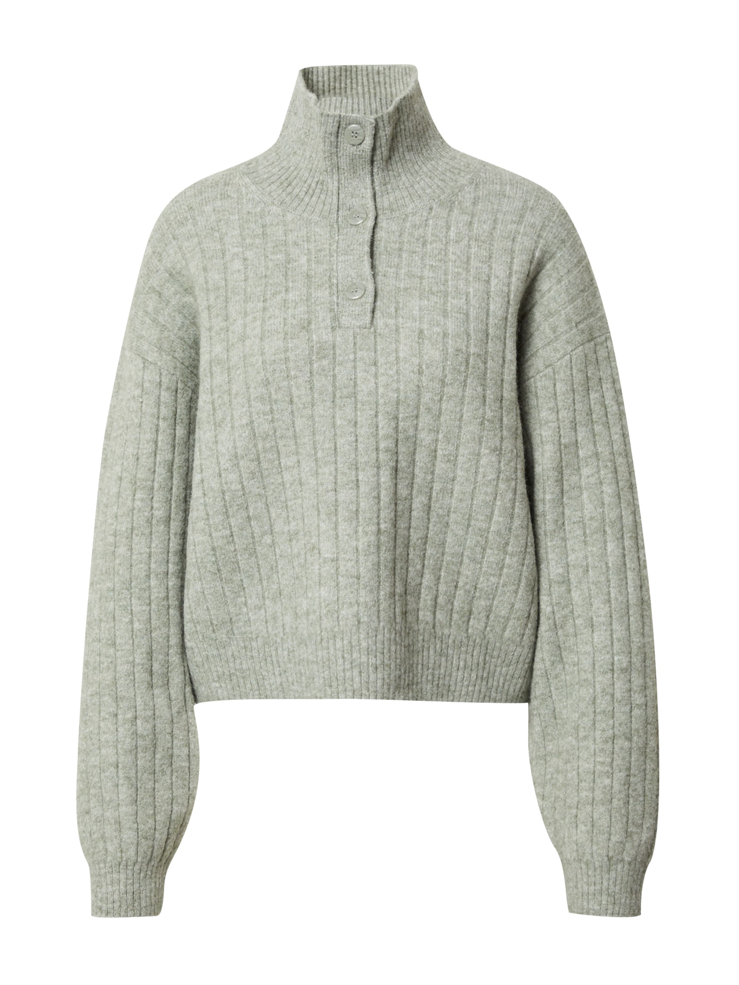 Pull-over 'Heidi' WEEKDAY en vert : devant