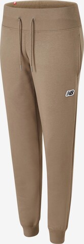 new balance Pants in Brown: front