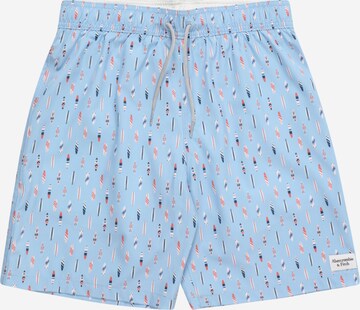 Abercrombie & Fitch Board Shorts in Blue: front