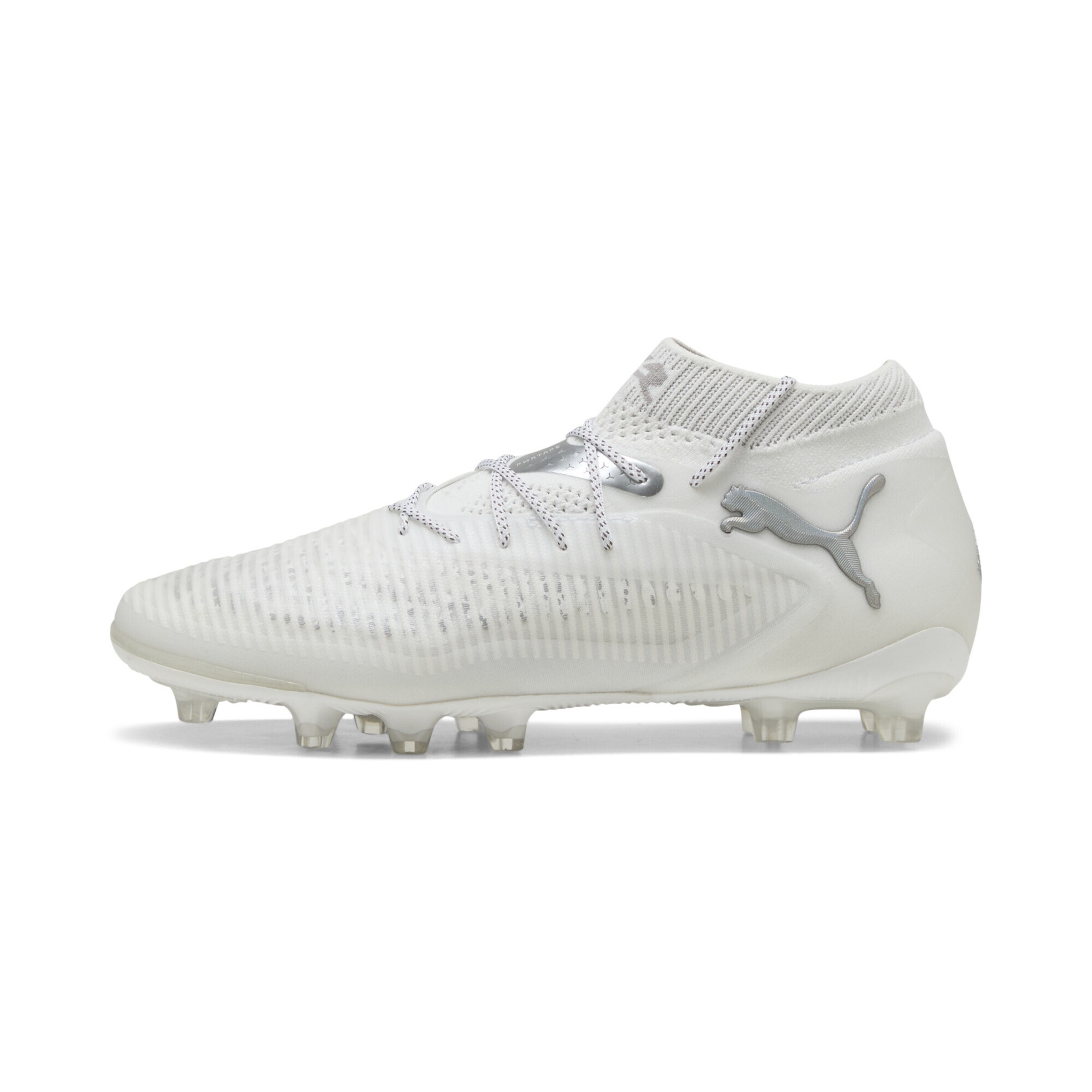 Chaussure de foot 'Future 8 Ultimate' PUMA en blanc : devant