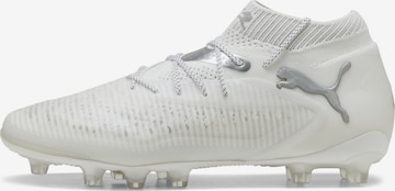 PUMA Soccer shoe 'Future 8 Ultimate' in White: front