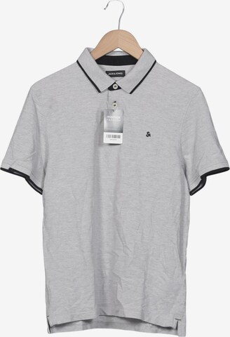 JACK & JONES Poloshirt L in Grau: Vorderseite