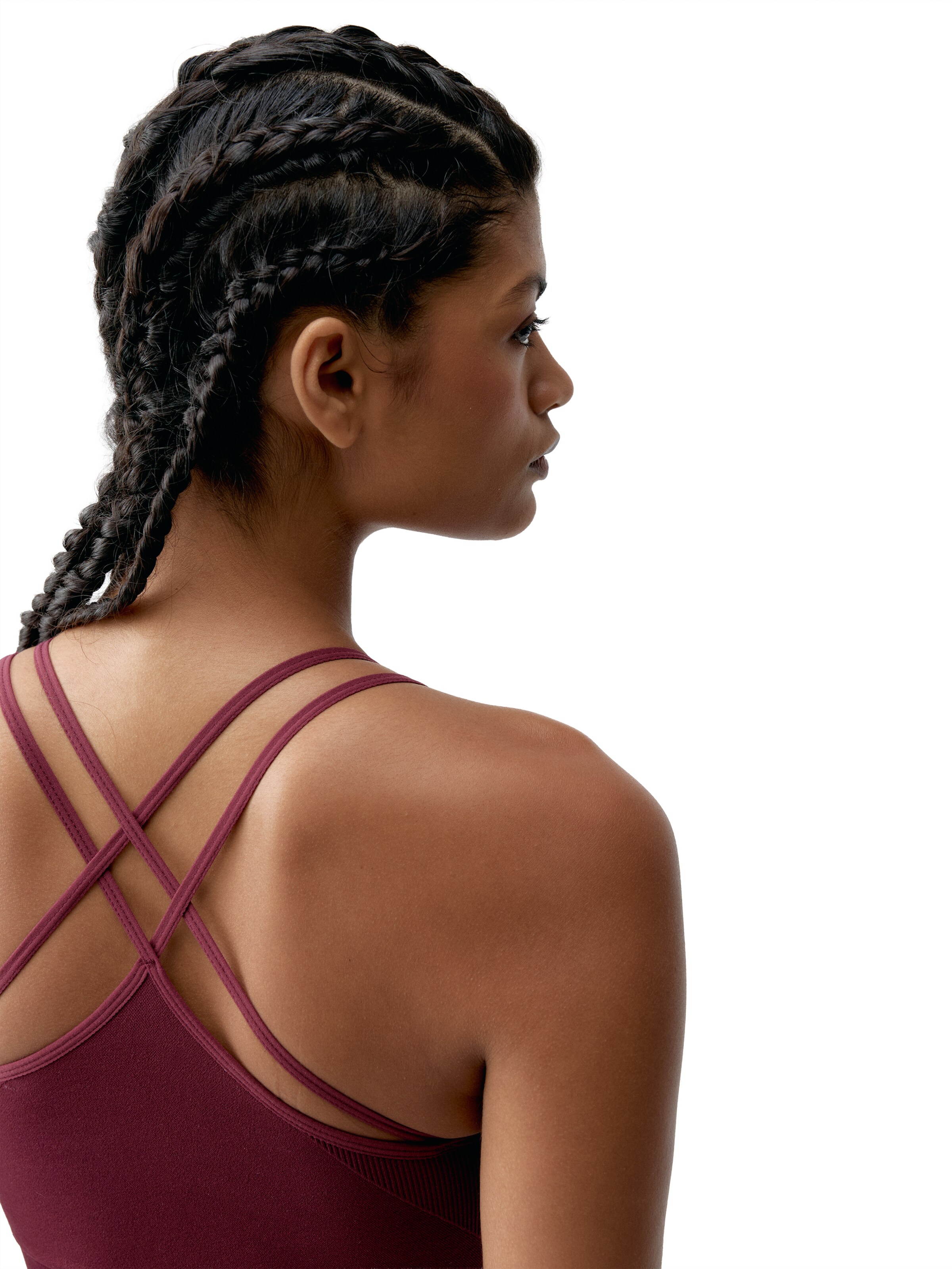 Born Living Yoga Sporttop ' Keren ' in Rood