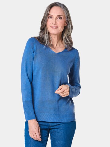 Goldner Trui in Blauw: voorkant