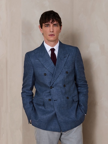 Next - Regular Fit Jaqueta 'N. Premium' em azul: frente