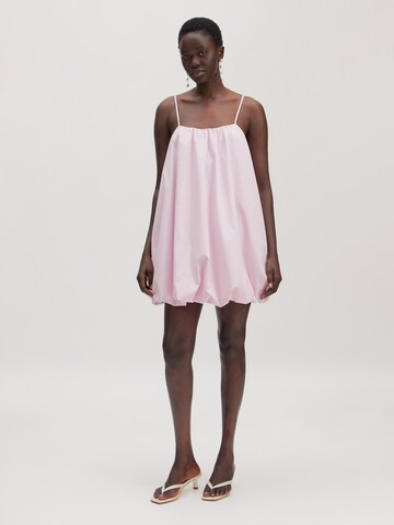 rozā EDITED Kleita 'Fray Dress': no priekšpuses