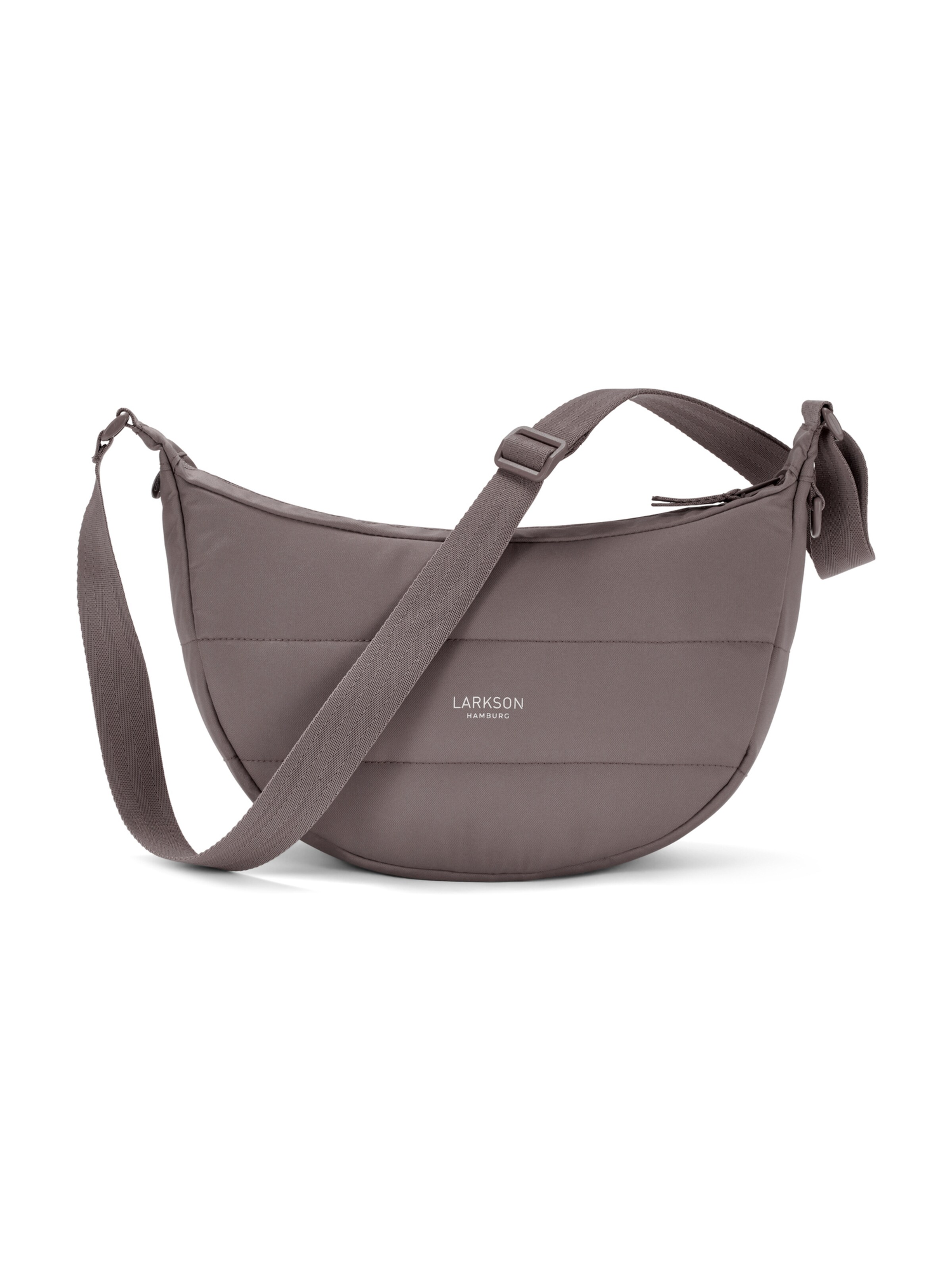 LARKSON Skuldertaske 'Emma Small' i brun: forside