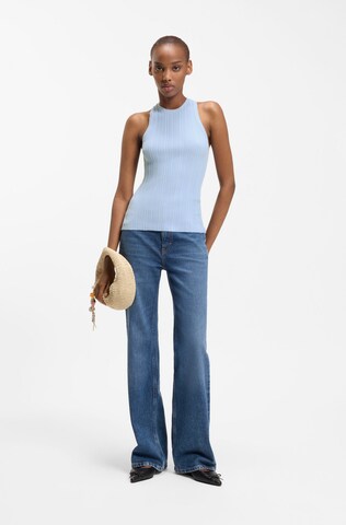 HUGO Top 'Sarepla' in Blau